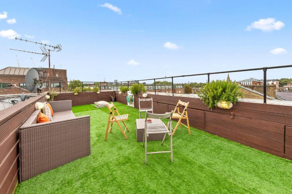 Spacious Sleep 11 With Terrace In Earls Court Ec99 London Kültér fotó